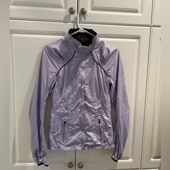 Lululemon Lavender Purple Nylon Jacket Size 4US Excellent Condition - Picture 1 of 8